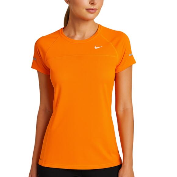 Nike Dri-FIT Bright Orange Training Tee – EUC Size Large - Picture 1 of 4